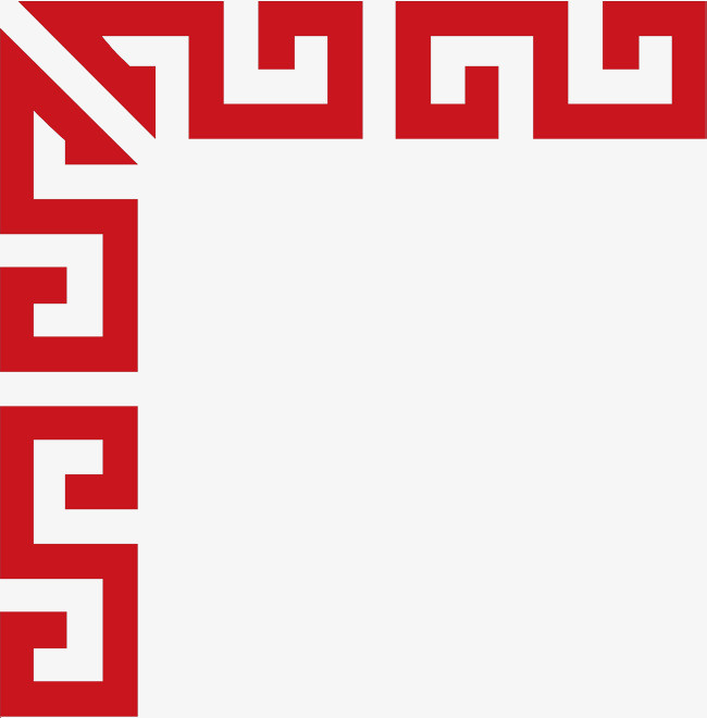 中国风边框花纹