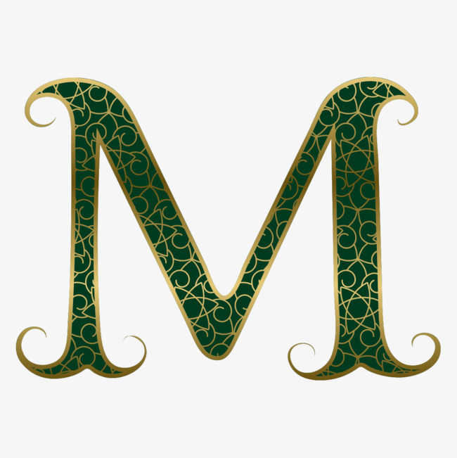时尚字母m_艺术字设计_千库网