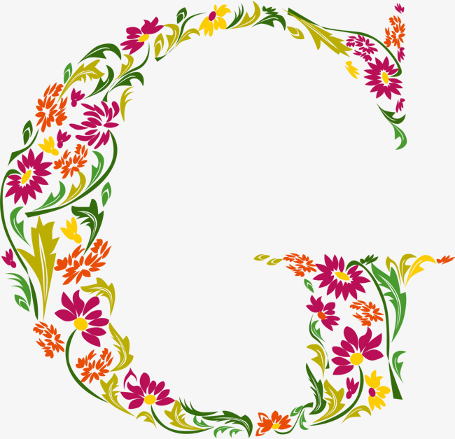 多彩花藤g字