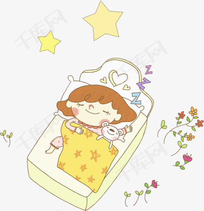 睡觉的女孩