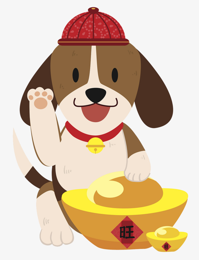 狗年吉祥物素材图片免费下载_高清psd_千库网