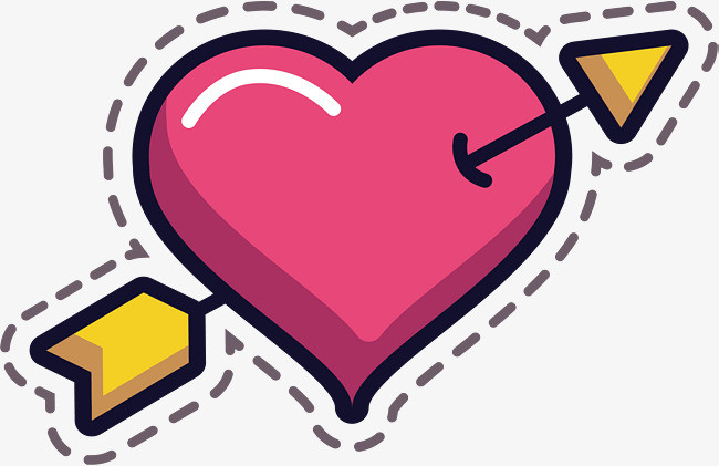 一箭穿心图片图案