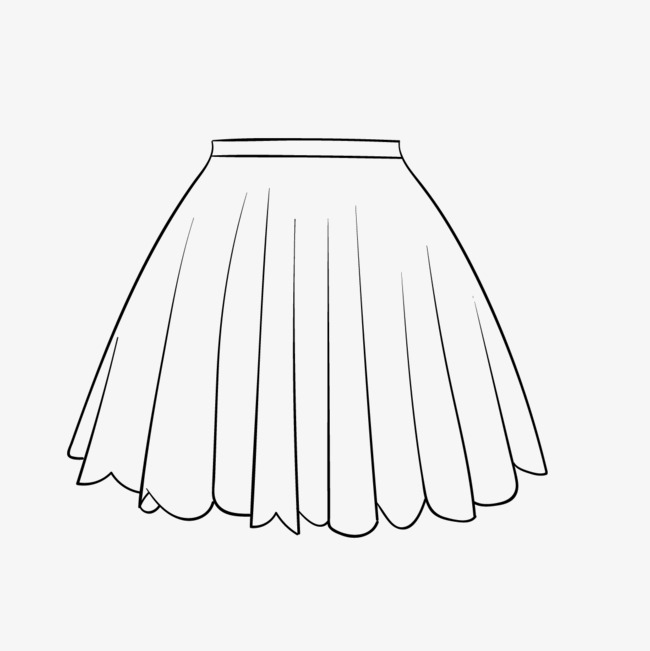 短款百褶裙素材图片免费下载_高清png