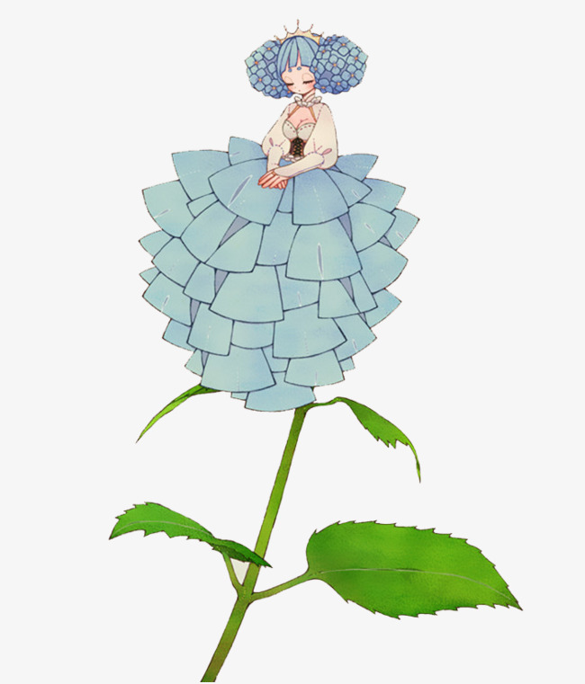 植物   绿色   叶子   手绘风信子