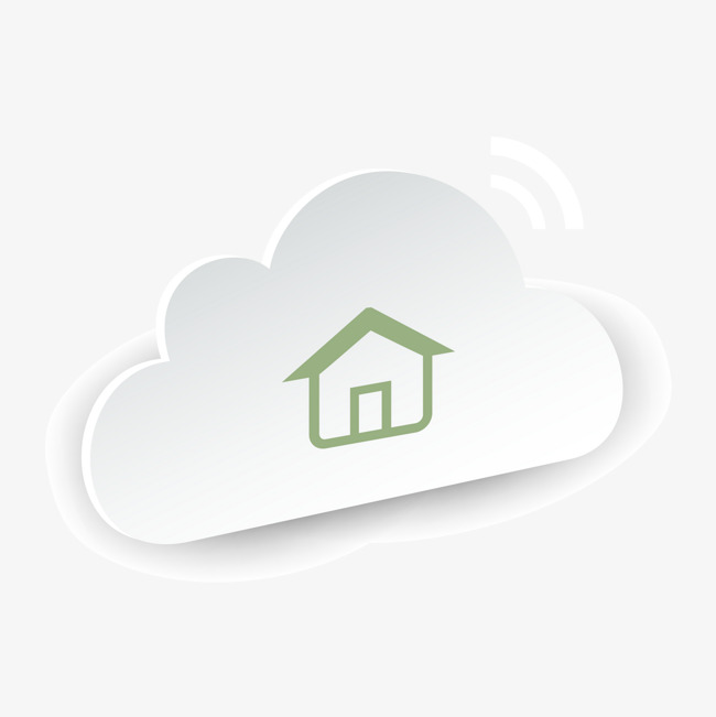 灰绿色云朵主页标识素材图片免费下载_高清p