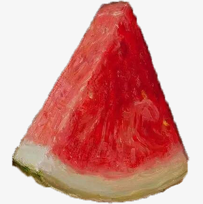 油画写实西瓜素材图片免费下载_高清png_千库