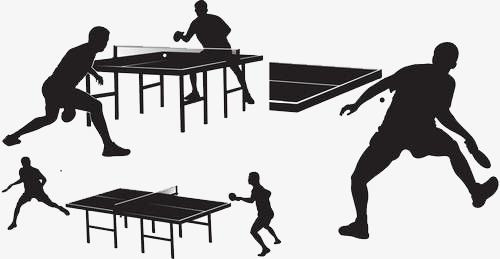 打乒乓球的人素材图片免费下载_高清png_千库