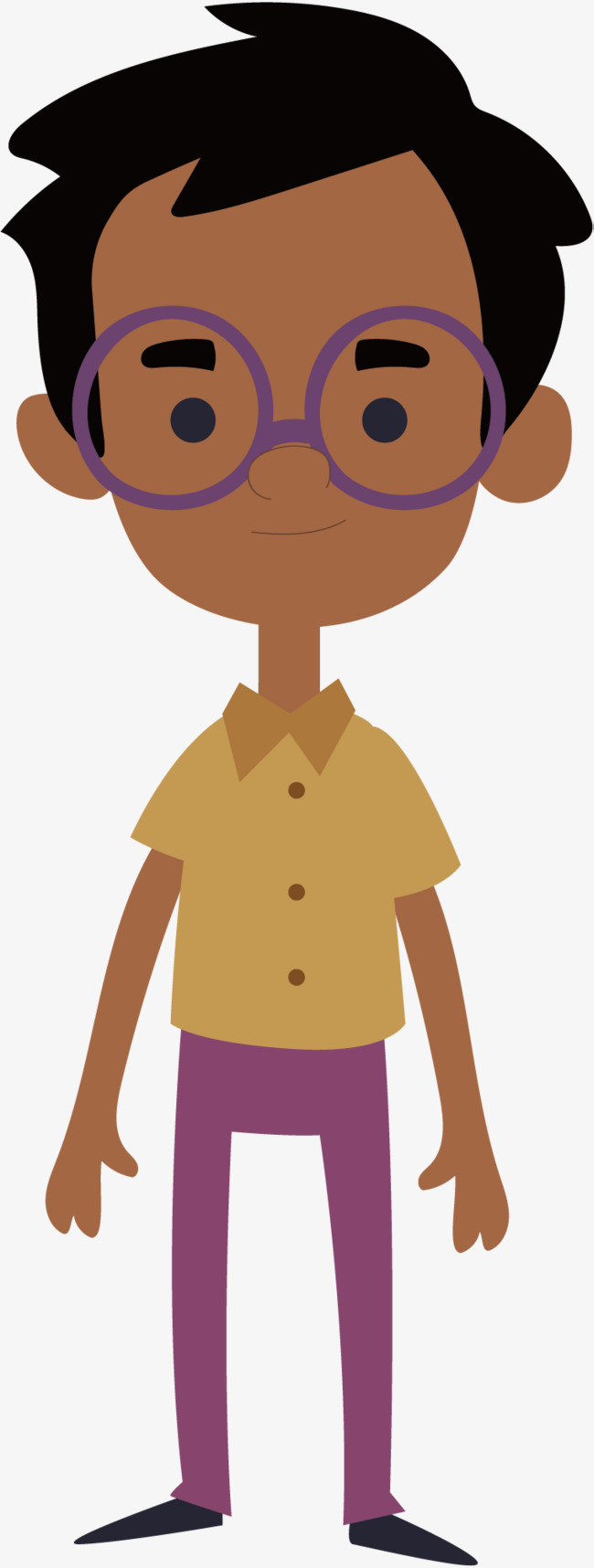 短发男孩矢量PNG素材下载_高清图片PNG格式