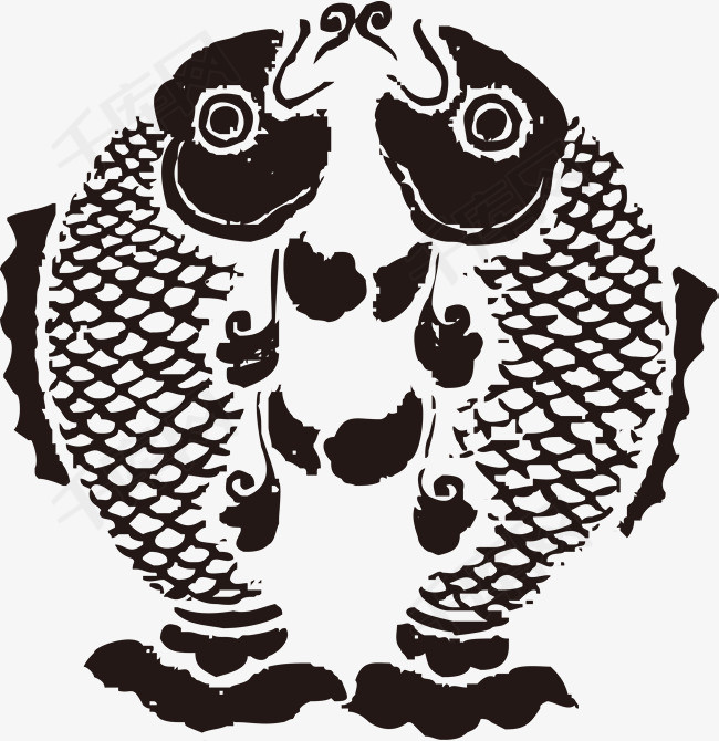 鲤鱼简笔画