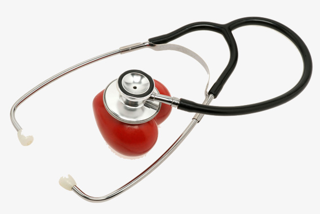 心脏上的听诊器素材图片免费下载_高清png_千