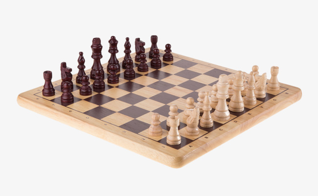 手绘黄色木制国际象棋盘黄色手绘木制棋盘国际象棋棋子下棋卡通手绘