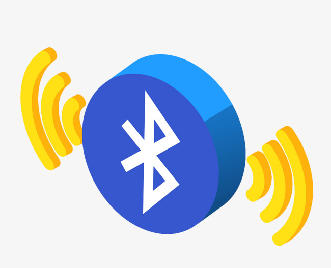 手绘蓝色蓝牙连接素材图片免费下载_高清png