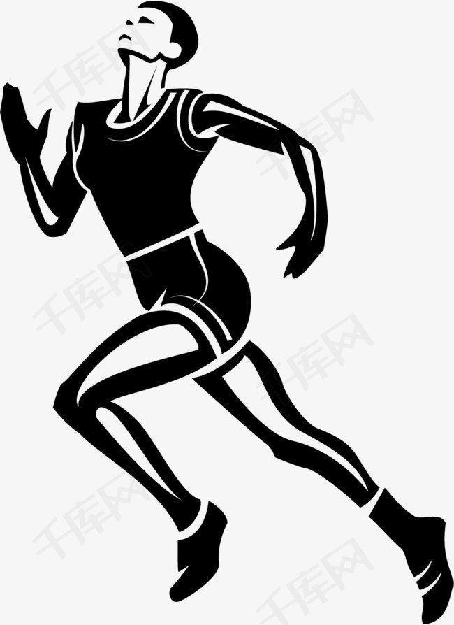 完美的奔跑跑步标识跑步标志奔跑符号跑步标志完美奔跑
