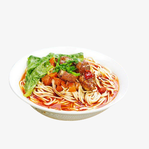 红烧排骨生菜面条素材图片免费下载_高清png