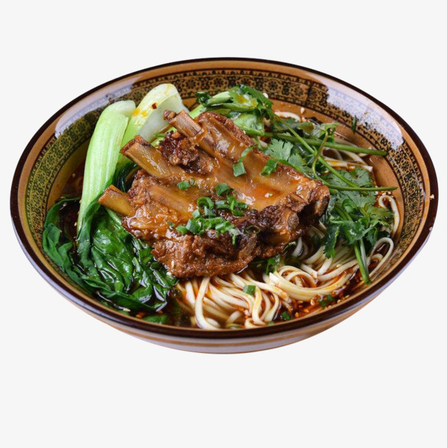 红烧风味大排骨面条素材图片免费下载_高清p