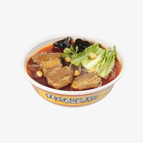 红烧排骨米粉面条素材图片免费下载_高清png