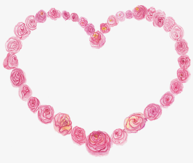 爱心花朵素材图片免费下载_高清png_千库网(