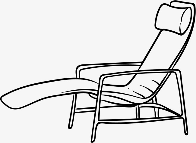 家具 简笔画 手绘 线稿 椅 椅子 650_475