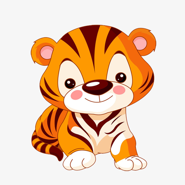 卡通老虎