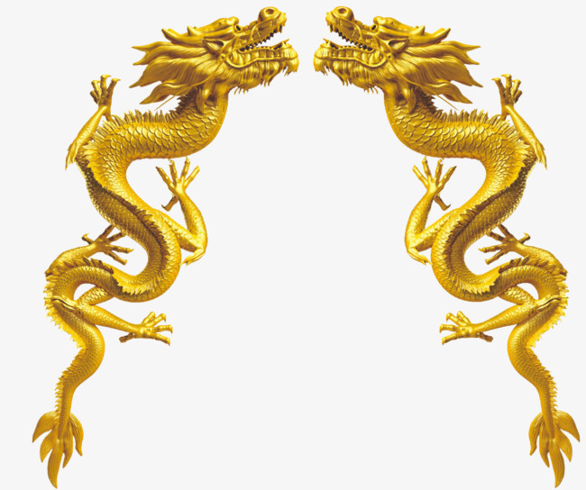 双龙戏珠龙纹