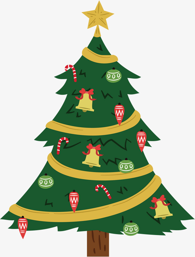 美丽的圣诞树_png素材免费下载_ 1999*2623像素(编号