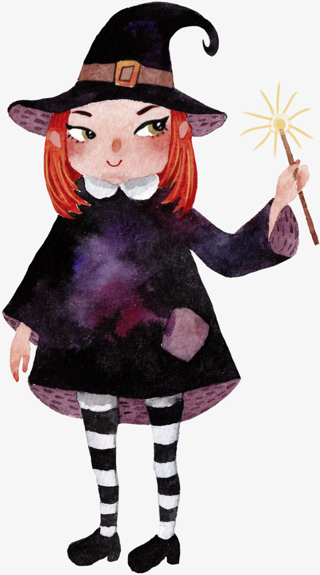 小女巫图片动漫