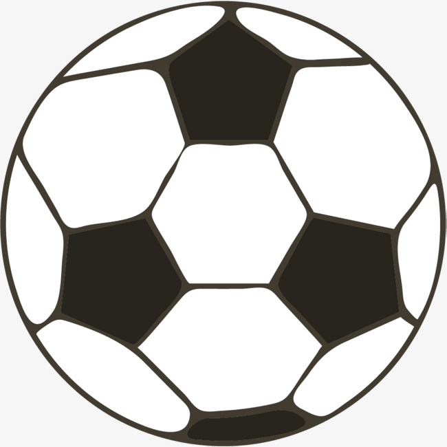 手绘世界杯黑白足球素材图片免费下载_高清p