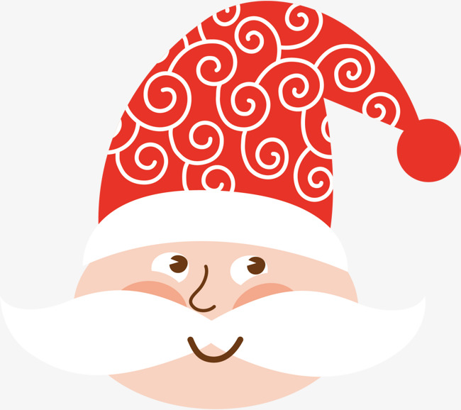 圣诞节圣诞老人头像png素材下载_高清图片png格式(:)