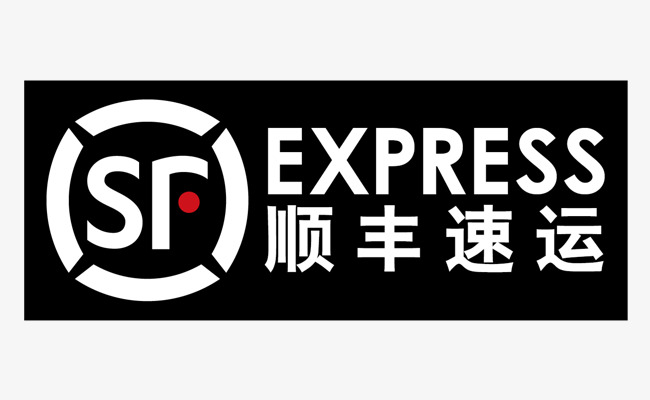顺丰速运logologo顺丰速运sf黑色底express快递