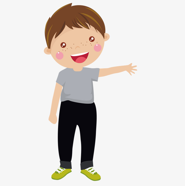 可爱的卡通小男孩素材图片免费下载_高清png