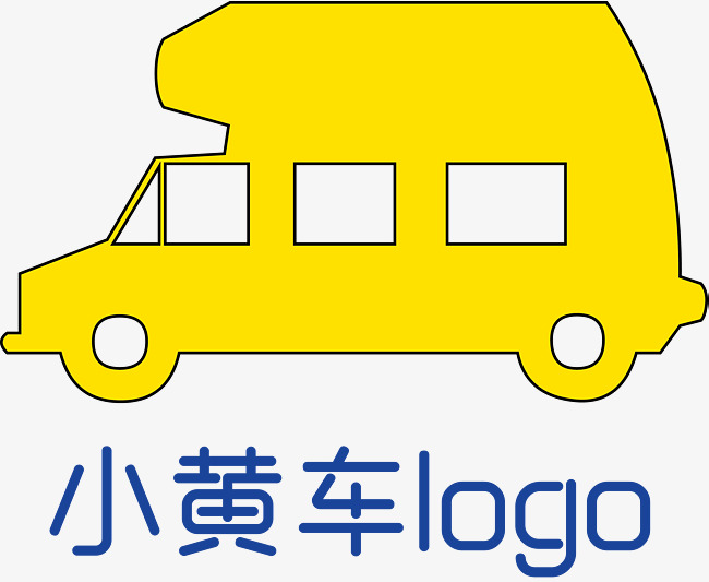 扁平化小黄车小黄车图标