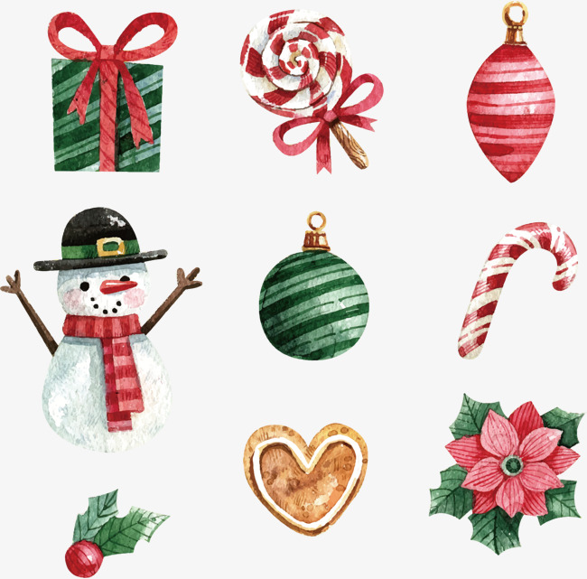 21:52 90设计提供高清png手绘动漫素材免费下载,本次矢量图圣诞节装饰