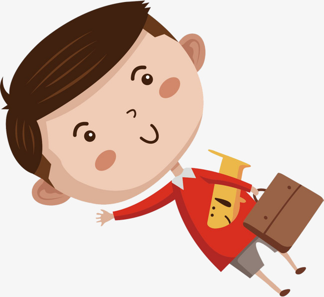 可爱的小男孩卡通装饰png