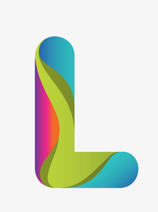字母l创意logo图标