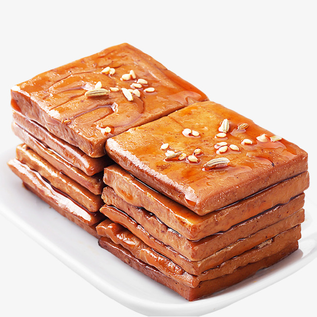 五香麻辣爽口豆腐干素材图片免费下载_高清png