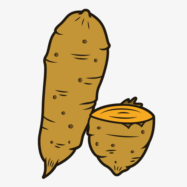 卡通美味红薯插画设计免抠素材图片免费下载_高清png
