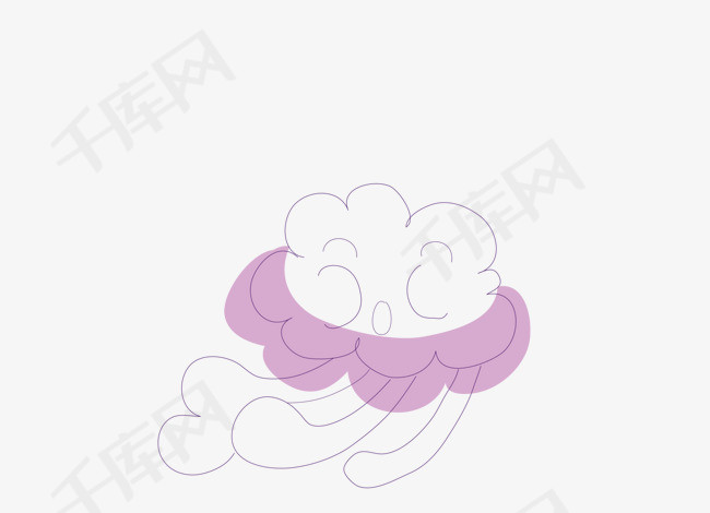 可爱的云朵简笔画云朵线条简笔画天空漂浮可爱的