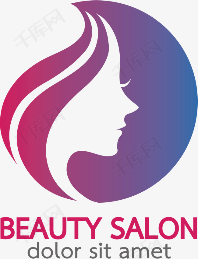 美容标志logo设计图,高大上的美容logo图片 设计美容logo设计美女紫色美容logo设计美容标志整形美容logo美发美容