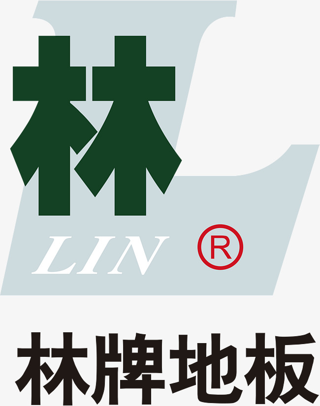 林牌地板logo
