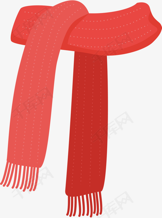 冬季卡通红色围巾冬季围巾冬天围巾卡通围巾寒冷冬季温暖围巾红色围巾