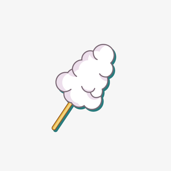 卡通版棉花糖装饰