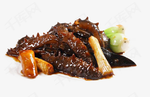 山东名菜葱烧海参