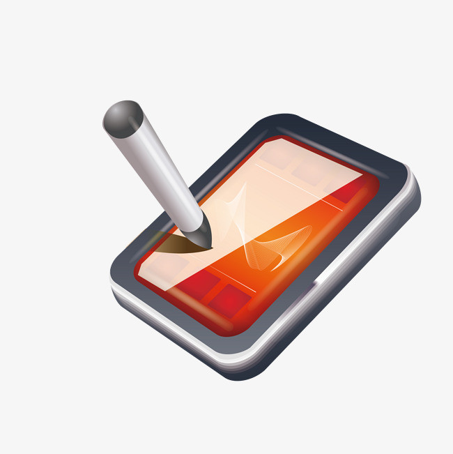 触屏手机卡通简图PNG素材下载_高清图片PN