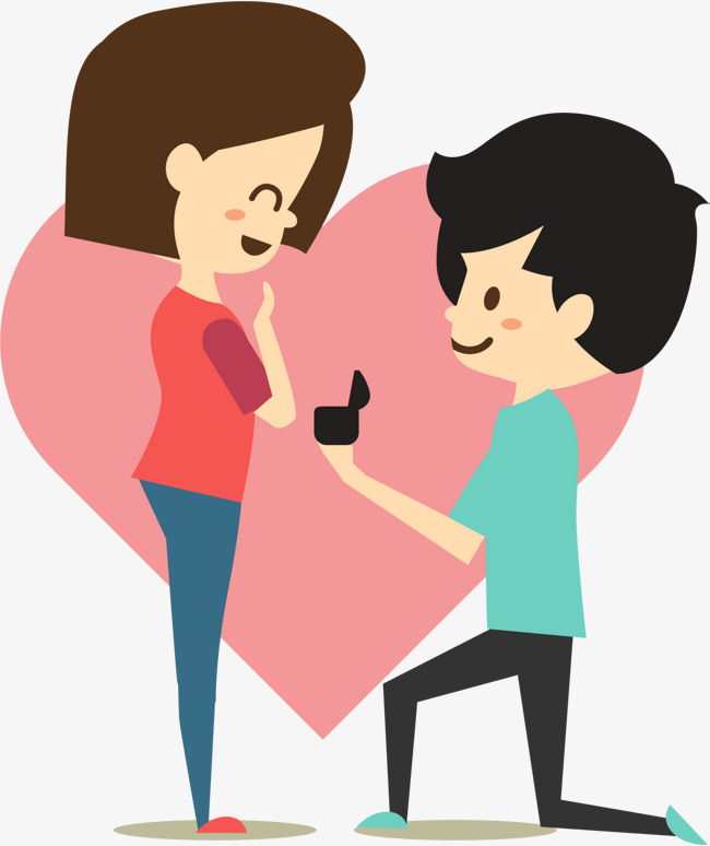 情人节求婚的男人素材图片免费下载_高清png