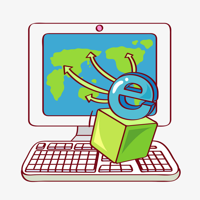 卡通覆盖全球的网络免抠图