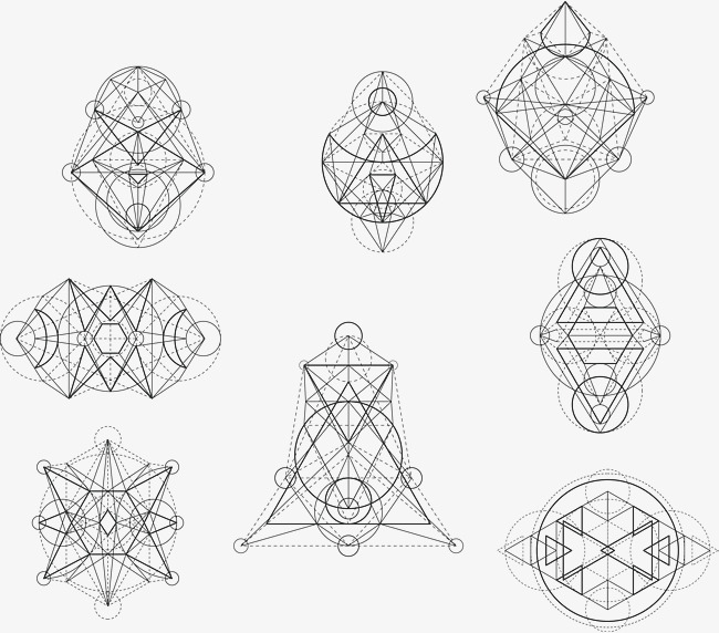 细致的纹身刺青图标矢量图素材图片免费下载_