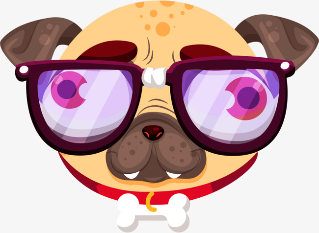 狗年呆萌小狗头像素材图片免费下载_高清png