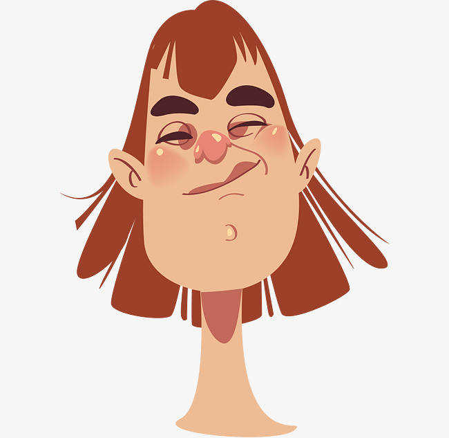 不屑的女子表情包PNG素材下载_高清图片PN