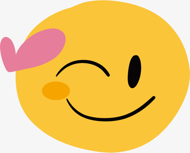 抛媚眼的爱心小黄人小黄人卡通表情抛媚眼爱心勾引诱惑