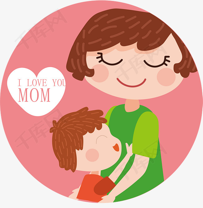 创意母亲节头像设计母亲节头像头像设计节日卡通母亲节精美